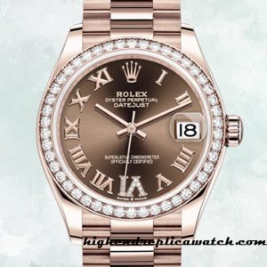 High End Replica Rolex Datejust Rolex Calibre 2671/Mingzhu Engine Ladies m278285rbr-0016 Automatic