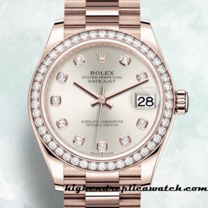 High End Replica Rolex Datejust Ladies m278285rbr-0030 Rolex Calibre 2671/Mingzhu Engine Automatic