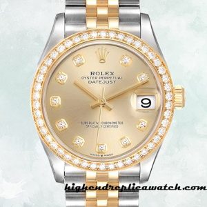 High End Replica Rolex Datejust m278383rbr-0026 Ladies Rolex Calibre 2671/Mingzhu Engine Automatic
