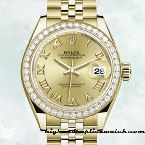 High End Replica Rolex Datejust Ladies m279138rbr-0022 Rolex Calibre 2671 Automatic 10.5mm