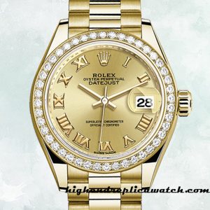 High End Replica Rolex Datejust m279138rbr-0021 Ladies Rolex Calibre 2671
