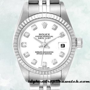 High End Replica Rolex Datejust Rolex Calibre 2671 279174 Ladies Silver-tone