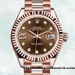 High End Replica Rolex Datejust Rolex Calibre 2671 m279175-0002 Ladies Automatic 10.5mm