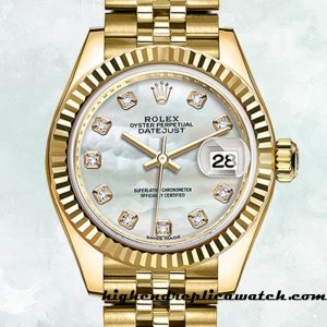 High End Replica Rolex Datejust Rolex Calibre 2671 m279178-0025 Ladies Around 12mm