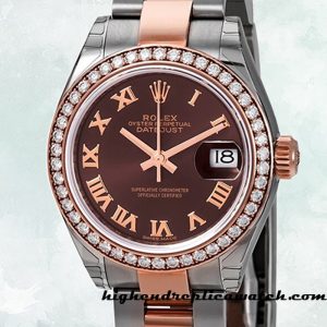 High End Replica Rolex Datejust m279381rbr-0010 Rolex Calibre 2671 Ladies  Automatic