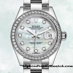 High End Replica Rolex Datejust Ladies m279384rbr-0012 Rolex Calibre 2671/Mingzhu Engine Automatic