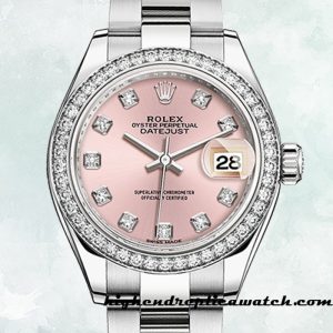 High End Replica Rolex Datejust Ladies m279384rbr-0004 Rolex Calibre 2671/Mingzhu Engine Automatic Around 11mm
