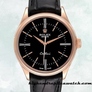High End Replica Rolex Cellini Rolex Calibre 2836/2813 m50505-0009 Men's 12mm /