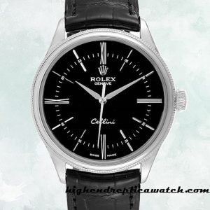 High End Replica Rolex Cellini m50509-0006 Men's Rolex Calibre 2836/2813 Automatic Black-tone