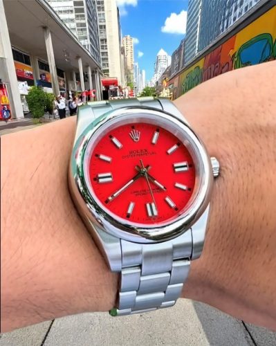 High End Replica Rolex Oyster Perpetual Rolex Calibre 2836/2813 m126000-0007 Unisex Silver-tone photo review