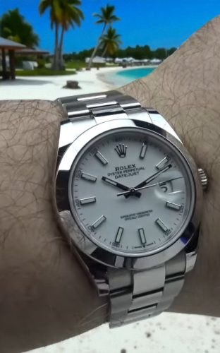 High End Replica Rolex Datejust Rolex Calibre 2836/2813 116300WSO Men's Hands and Markers Automatic photo review