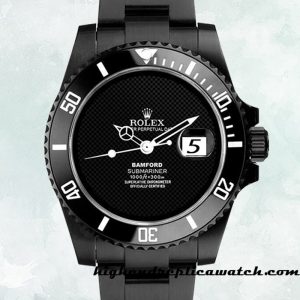 High End Replica Rolex Submariner Bamford Rolex Calibre 2813 Men's 15mm