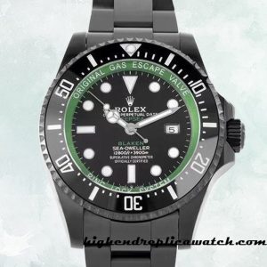 High End Replica Rolex Sea-Dweller Deepsea Rolex Calibre 2813 Men's Special Limited Edition Black 15mm
