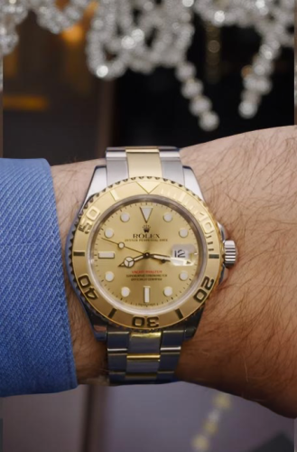 High End Replica Rolex Yacht-master 16623CSO Rolex Calibre 2836/2813 Men's Hands and Markers photo review