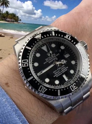 High End Replica Rolex Sea-Dweller Deepsea Rolex Calibre 2836/2813 m126660-0001 Men's Hands and Markers Black Dial photo review