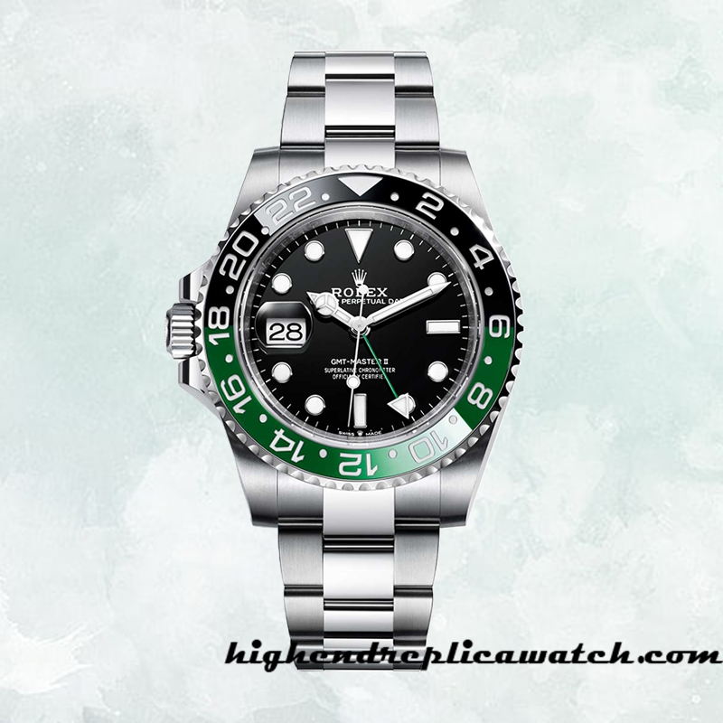 High End Replica Rolex GMT-Master Rolex Calibre 2836/2813 M126720VTNR-0001 Men's Black Dial 15mm - Image 2