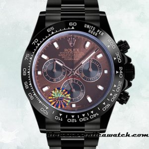 High End Replica Rolex Daytona 116500 Men's Rolex Calibre 7750 Black-tone