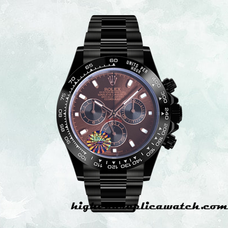 High End Replica Rolex Daytona 116500 Men's Rolex Calibre 7750 Black-tone - Image 2
