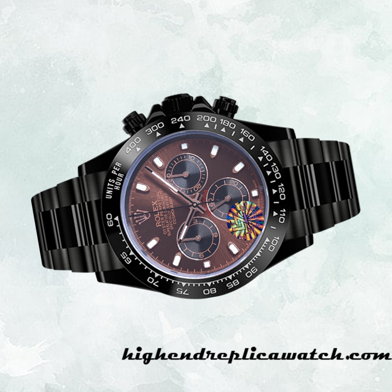 High End Replica Rolex Daytona 116500 Men's Rolex Calibre 7750 Black-tone - Image 3