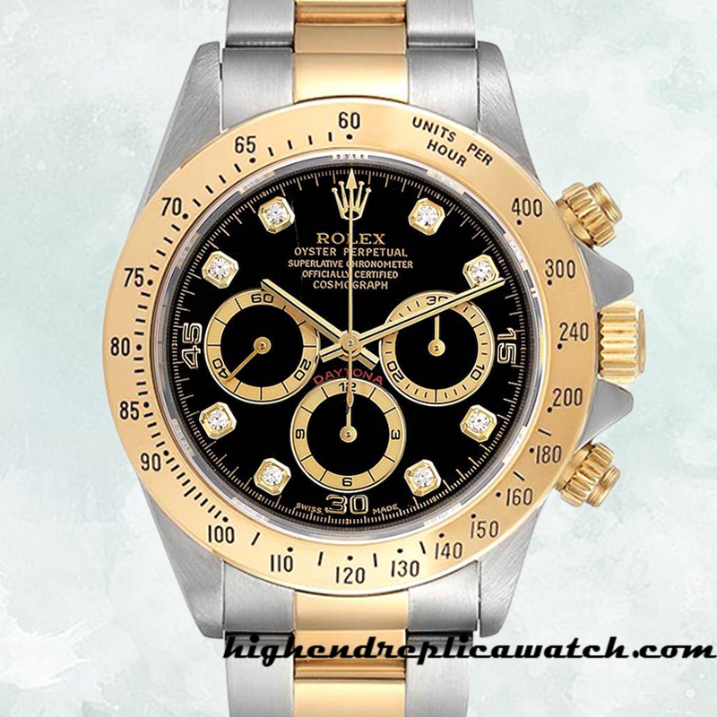 High End Replica Rolex Daytona Men's Rolex Calibre 7750/Mingzhu Engine 116523 Two-tone