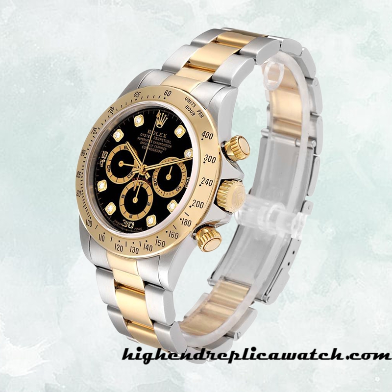 High End Replica Rolex Daytona Men's Rolex Calibre 7750/Mingzhu Engine 116523 Two-tone - Image 3