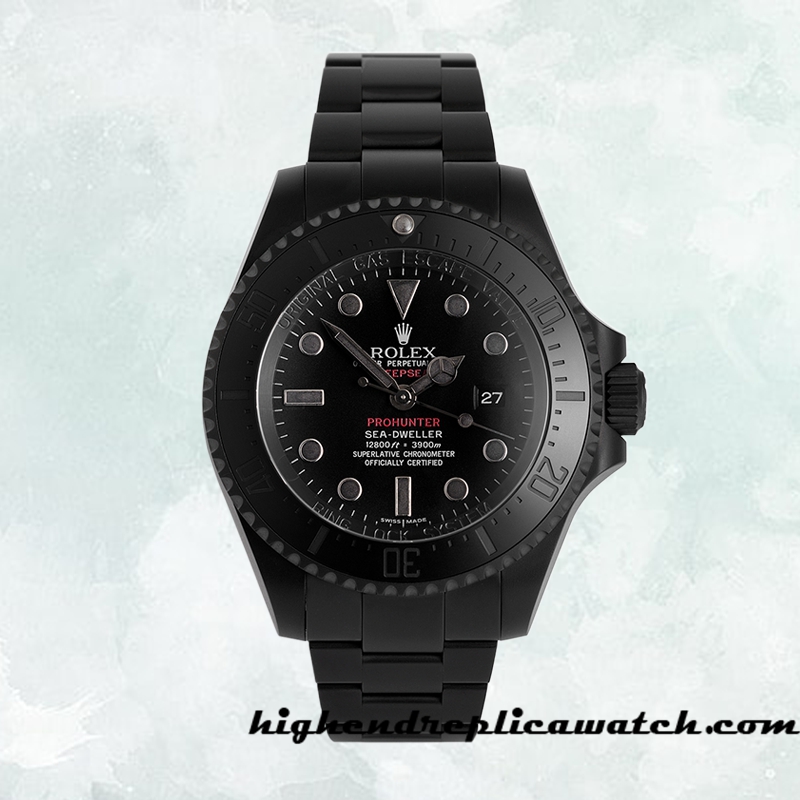 High End Replica Rolex Sea-Dweller Rolex Calibre 2813 116660 Men's Automatic Black Dial - Image 2