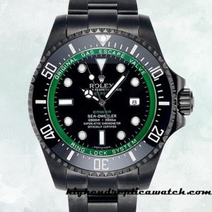 High End Replica Rolex Deepsea Rolex Calibre 2836/2813 116600 Men's Black Dial Hands and Markers