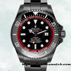 High End Replica Rolex Deepsea Men's Rolex Calibre 2836/2813 116600 Hands and Markers