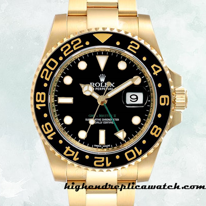 High End Replica Rolex Gmt-Master Rolex Calibre 2836/2813 Men's 116718-LN-78208 15mm