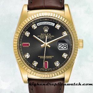 High End Replica Rolex Day-Date Men's Rolex Calibre 2836/2813 118138 12mm Automatic