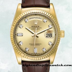 High End Replica Rolex Day-Date 118138 Rolex Calibre 2836/2813 Men's
