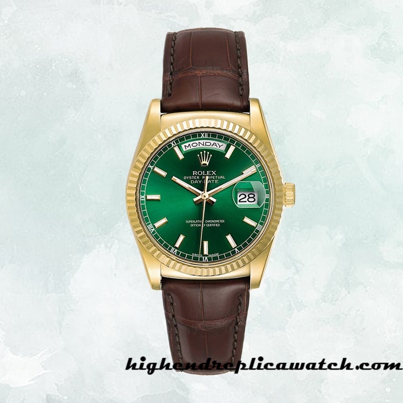 High End Replica Rolex Day-Date m118138-0030 Rolex Calibre 2836/2813 Men's 12mm - Image 2