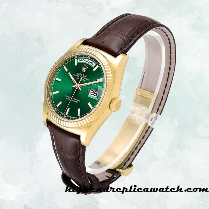 High End Replica Rolex Day-Date m118138-0030 Rolex Calibre 2836/2813 Men's 12mm - Image 3