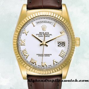 High End Replica Rolex Day-Date m118138-0117 Rolex Calibre 2836/2813 Men's