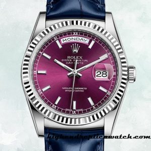 High End Replica Rolex Day-Date m118139-0060 Men's Rolex Calibre 2836/2813 12mm Hands and Markers