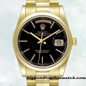 High End Replica Rolex Day-Date Men's 118208 Rolex Calibre 2836/2813 Hands Automatic