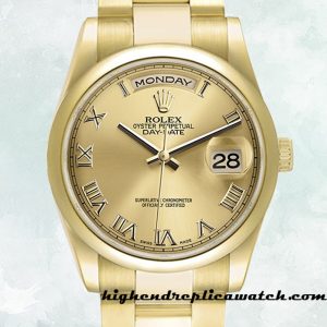 High End Replica Rolex Day-Date 118208 Men's Rolex Calibre 2836/2813 12mm