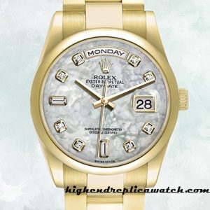 High End Replica Rolex Day-Date Rolex Calibre 2836/2813 Men's 118208  12mm