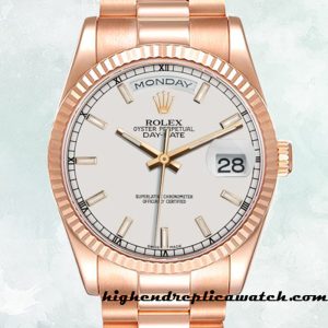 High End Replica Rolex Day-Date Men's Rolex Calibre 2836/2813 118235 12mm