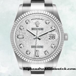 High End Replica Rolex Day-Date Rolex Calibre 2836/2813 Men's 118239-0143 Silver-tone