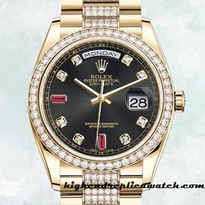 High End Replica Rolex Day-Date m118348-0149 Men's Rolex Calibre 2836 12mm