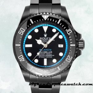 High End Replica Rolex Deepsea Rolex Calibre 2836 Men's 126660 Automatic Black-tone