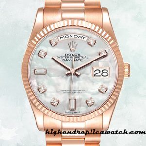 High End Replica Rolex Day-Date Rolex Calibre 2836/2813 Men's m128235-0029 Automatic
