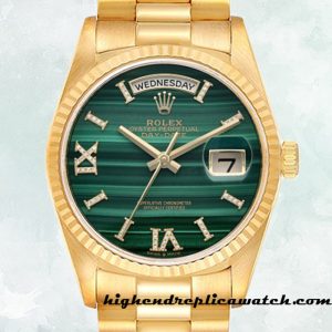 High End Replica Rolex Day-Date Men's Rolex Calibre 2836/2813 128238 Green Dial