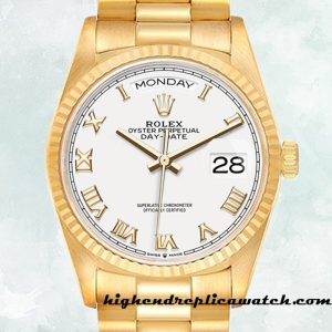 High End Replica Rolex Day-Date Men's 128238 Rolex Calibre 2836/2813  Automatic