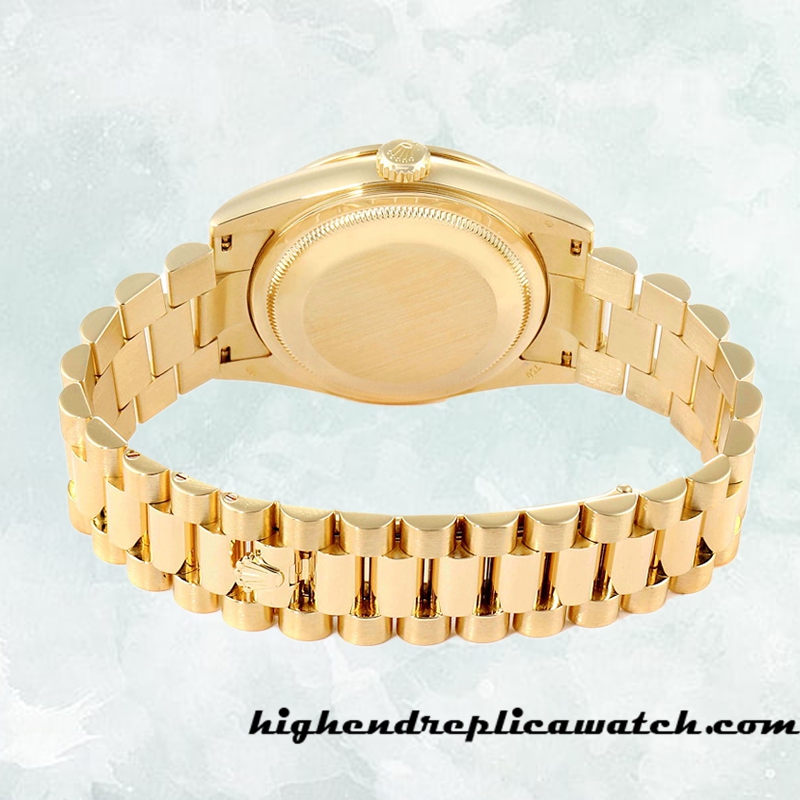 High End Replica Rolex Day-Date m128348rbr-0017 Rolex Calibre 2836/2813 Men's Automatic - Image 4