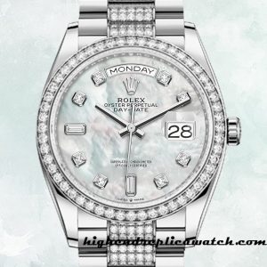 High End Replica Rolex Day-Date m128349rbr-0014 Men's Rolex Calibre 2836 12mm