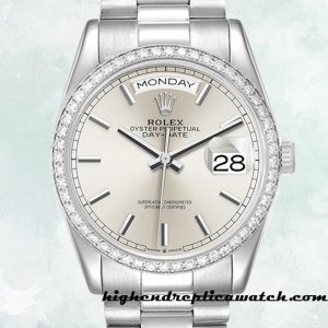 High End Replica Rolex Day-Date Rolex Calibre 2836/2813 m128349rbr-0001 Men's 12mm