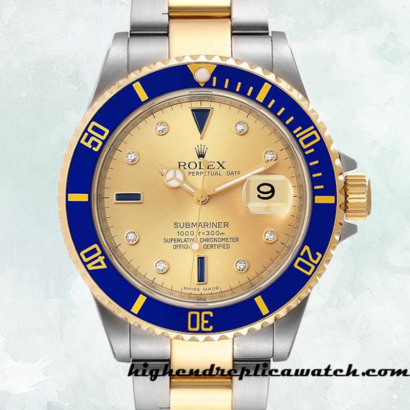 High End Replica Rolex Submariner 16613 Men's Rolex Calibre 2836/2813 15mm