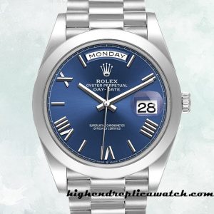 High End Replica Rolex Day-Date Rolex Calibre 2836/2813 228206 Men's 15mm